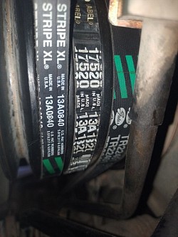 Cambio y adaptación de correas