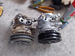 Cambio de compresor